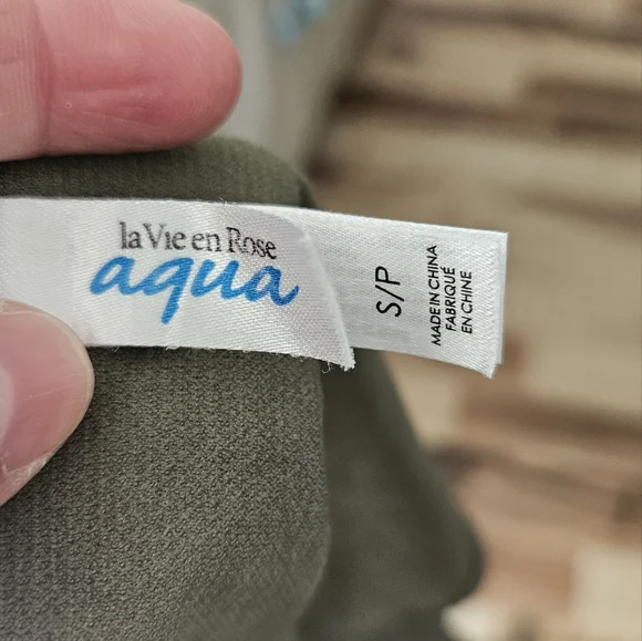 Aqua Green Bikini Set with Underwire Support - Picture 2 of 2